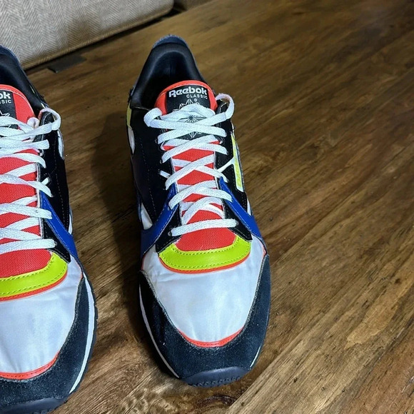 REEBOK Men Classic Leather Course Running A Pied GX2846 Multi SZ 12 Sneaker/Shoe - Picture 11 of 17